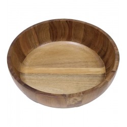 Saladeira Com Colher E Garfo Para Salada 3 Peças Acácia Wood